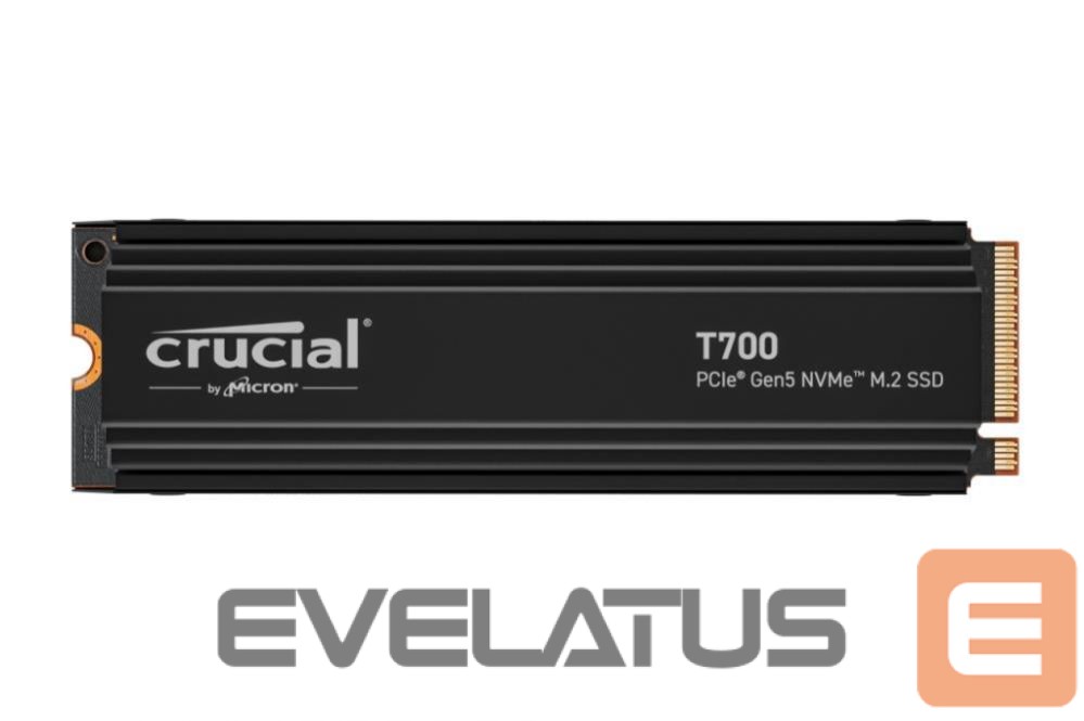 Kõvaketas SSD Crucial SSD||T700|2TB|M.2|PCIE|NVMe|TLC|Write speed 11800 MBytes/sec|Read speed 12400 MBytes/sec|TBW 1200 TB|CT2000T700SSD5