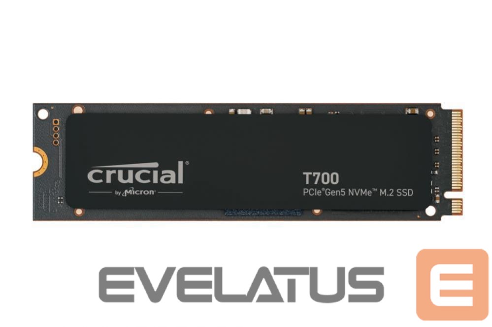 Kõvaketas SSD Crucial SSD||T700|2TB|M.2|PCIE|NVMe|TLC|Write speed 11800 MBytes/sec|Read speed 12400 MBytes/sec|TBW 1200 TB|CT2000T700SSD3