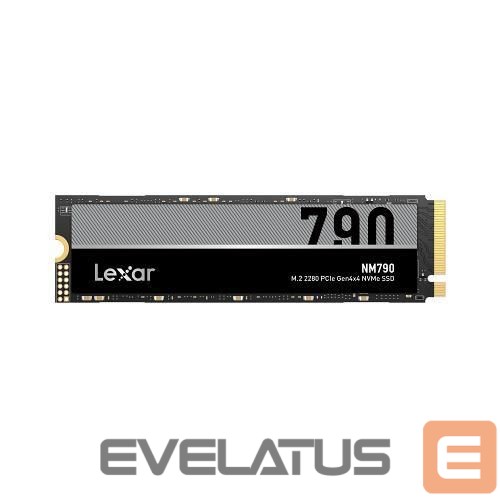 Kõvaketas SSD Lexar SSD||NM790|1TB|M.2|PCIe Gen4|NVMe|Write speed 6500 MBytes/sec|Read speed 7400 MBytes/sec|2.45mm|TBW 1000 TB|MTBF 1500000 hours|LNM790X001T-RNNNG