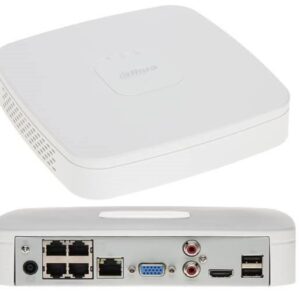 valvetarvikud DAHUA  NET VIDEO RECORDER 4CH 4POE/NVR4104-P-EI 