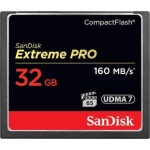 Other Computer Accessory SANDISK BY WESTERN DIGITAL  MEMORY COMPACT FLASH 32GB/SDCFXPS-032G-X46 SANDISK 