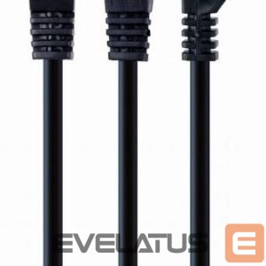 Commutator Gembird  PATCH CABLE CAT6 UTP 0.25M/PP6U-0.25M/BK 