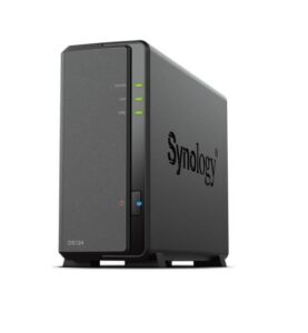 Serveriai Synology  NAS STORAGE TOWER 1BAY/NO HDD DS124 
