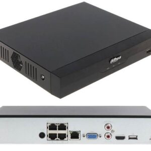 valvetarvikud DAHUA  NET VIDEO RECORDER 4CH 4POE/NVR4104HS-P-EI 