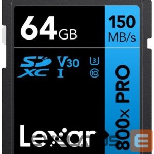 Other Computer Accessory Lexar  MEMORY SDXC 64GB UHS-I/LSD0800P064G-BNNNG 
