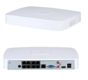 stebėjimo priedai DAHUA  NET VIDEO RECORDER 8CH 8POE/NVR4108-8P-EI 