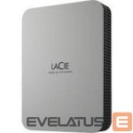 Hard drive HDD Lacie  External HDD||Mobile Drive Secure|STLR5000400|5TB|USB-C|USB 3.2|Colour Space Gray|STLR5000400 