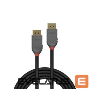 Аксессуар для мониторов LINDY  CABLE DISPLAY PORT 10M/ANTHRA 36486 