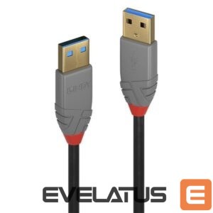 Kabelis LINDY  CABLE USB3.2 TYPE A 5M/ANTHRA 36754 