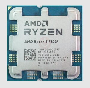 Processors AMD  CPU||Desktop|Ryzen 5|7500F|3700 MHz|Cores 6|6MB|Socket SAM5|65 Watts|OEM|100-000000597 