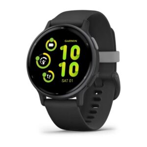 Viedpulksteni Garmin  SMARTWATCH VIVOACTIVE 5/BLACK/SLAT 010-02862-10