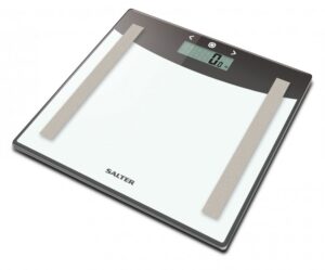 Svarstyklės Salter  9137 SVWH3R Silver White Glass Analyser Scale 