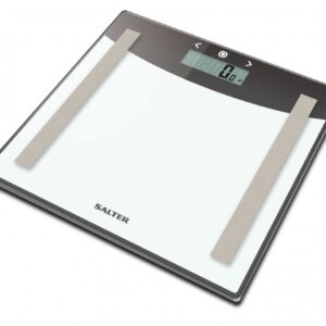 Kaalud Salter  9137 SVWH3R Silver White Glass Analyser Scale 