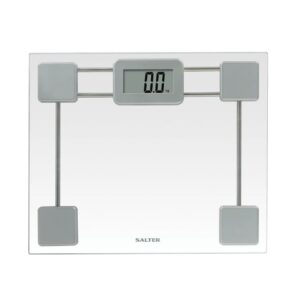 Svarstyklės Salter  9081 SV3R Toughened Glass Compact Electronic Bathroom Scale 