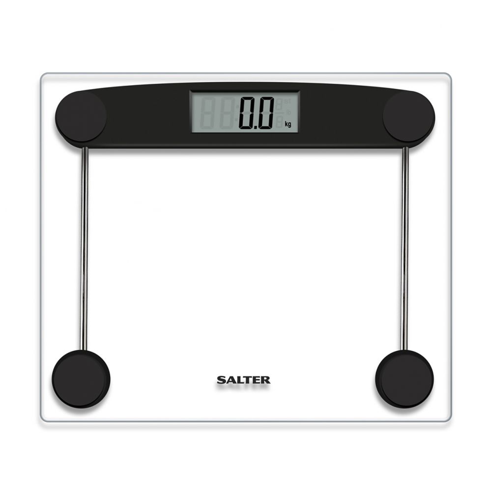 Kaalud Salter 9208 BK3R Compact Glass Electronic Bathroom Scale