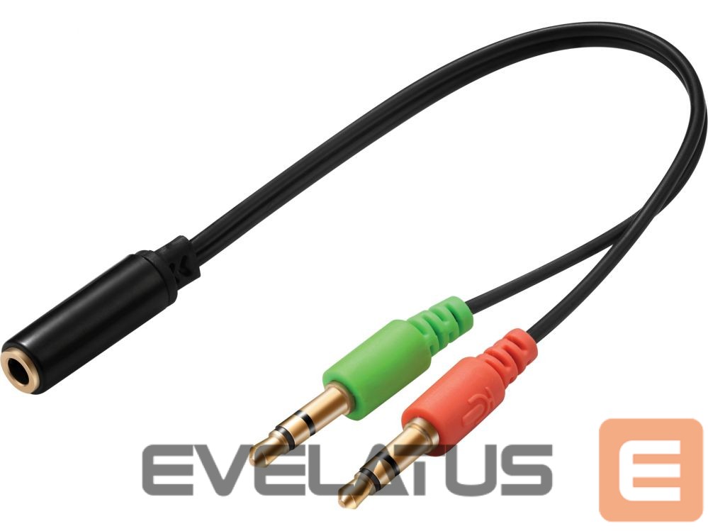 Kabelis Sandberg 508-67 Headset converter (mobile) > PC