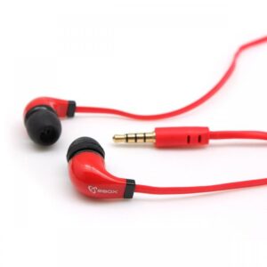 Vadu austiņas Sbox  Stereo Earphones with Microphone EP-038 red 