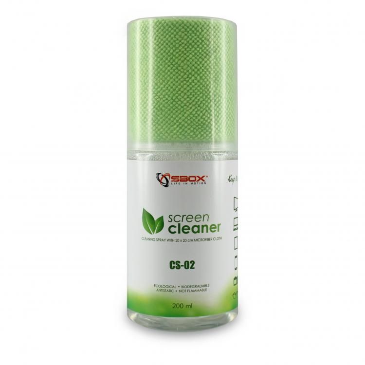 Cleaning Sbox CS-02 Screen Cleaner 200ml