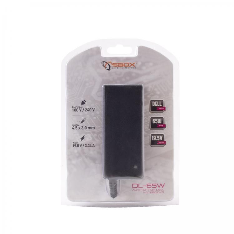 Adapteris Sbox Adapter for Dell Notebooks DL-65W