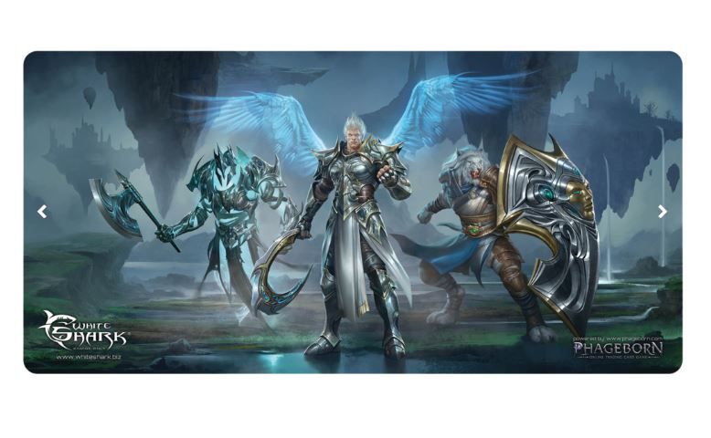 Mouse pad White Shark MP-ASCENDED-80X35 MP-1871