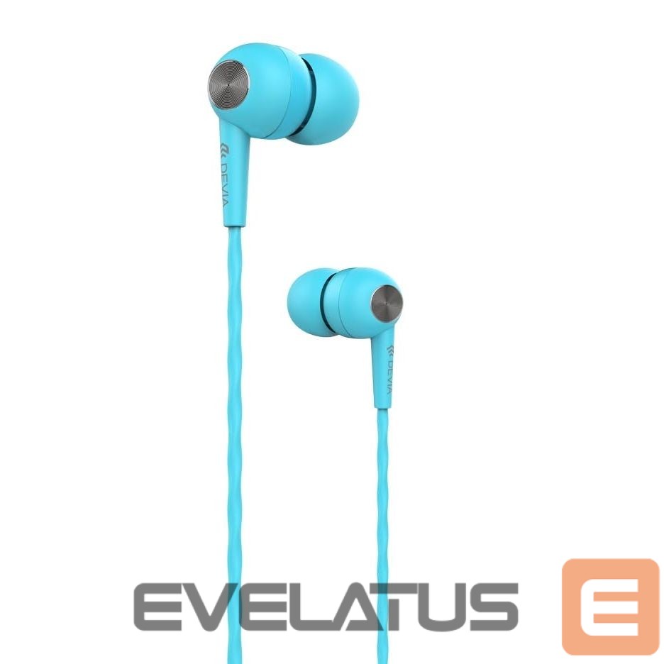 Vadu austiņas Devia Kintone Headset V2 (3.5mm) blue