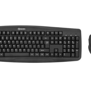 Arvuti klaviatuur Tellur  Basic Wireless Keyboard and Mouse kit Black