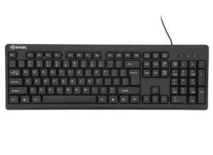 Arvuti klaviatuur Tellur  Basic Wired Keyboard US, USB Black