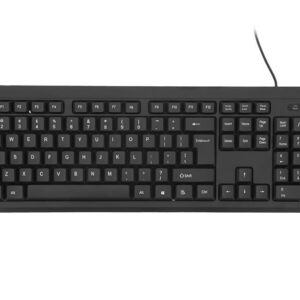 Arvuti klaviatuur Tellur  Basic Wired Keyboard US, USB Black