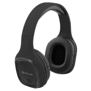 Bezvadu austiņas Tellur  Bluetooth Over-Ear Headphones Pulse Black