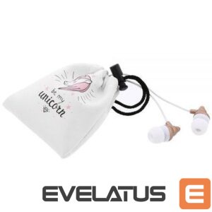 Wired headphones Tellur  In-Ear Headset Magiq, Carrying Pouch pink 