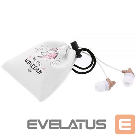 Kõrvaklapid Tellur In-Ear Headset Magiq, Carrying Pouch pink