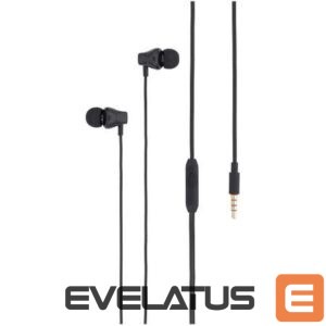 Wired headphones Tellur  Basic In-Ear Headset Lyric Black
