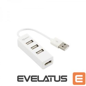 Flash drive Sbox  H-204W USB 4 Ports HUB white 
