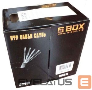 Kabelis Sbox  UTP-305 CAT5E 305 M 