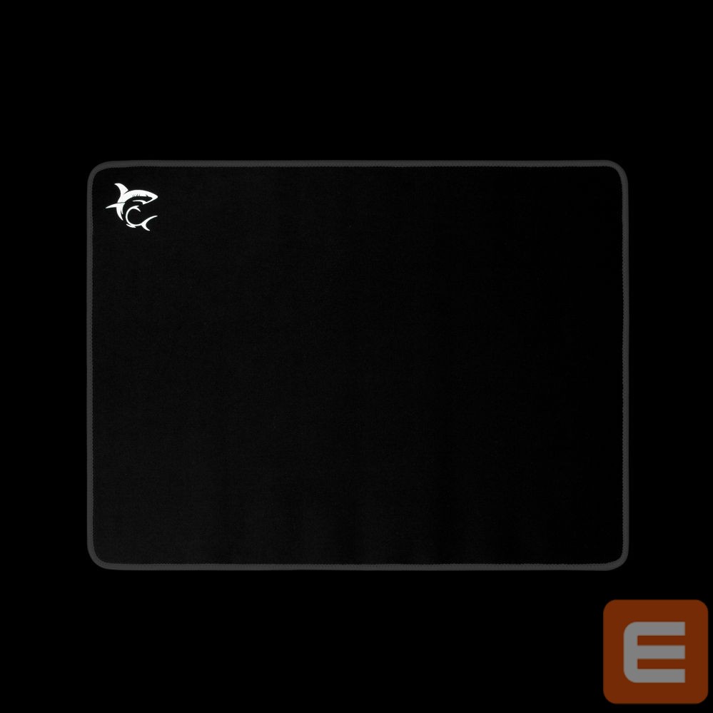 Mouse pad White Shark Black Knight 400x300mm MP-2101 Black