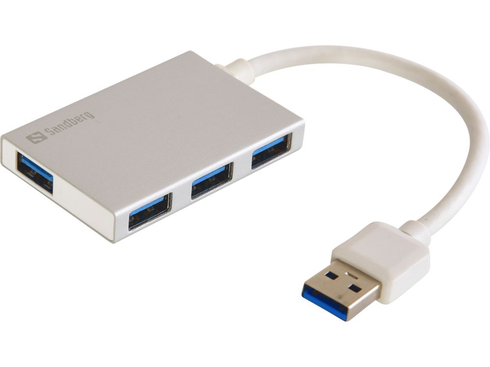 Üleminek Sandberg 133-88 USB 3.0 Pocket Hub 4 Ports