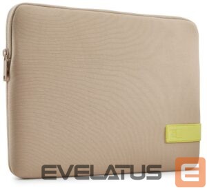 Laptop Bag Case Logic  Reflect Laptop Sleeve 15,6 REFPC-116 Plaza Taupe/Sun-Lime (3204699) 