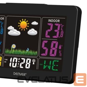 Wall and interior clocks Denver  WS-540 Black