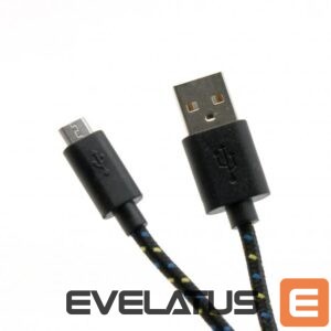Cables and wires Sbox  USB->Micro USB 1M USB-1031B black 