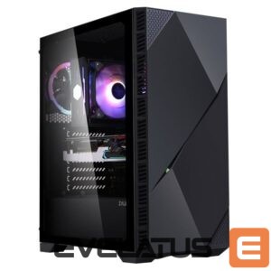 Datoru piederumi ZALMAN  Z3 Iceberg Black ATX,T/G,ARGB Fan x 2 