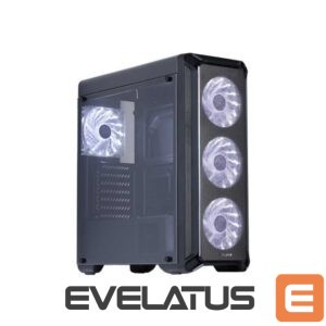 Computer case ZALMAN  I3 ATX, White LED fan x4 