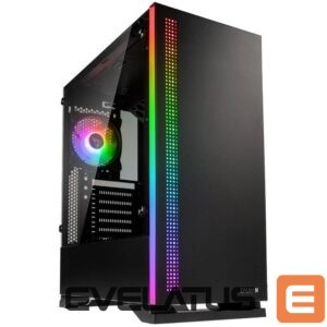 Datoru piederumi ZALMAN  S5 Black ATX, RGB fan, T/G 