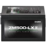 Datoru piederumi ZALMAN  ZM500-LXII 500W, Active PFC, 85%, 200-240V, EU 