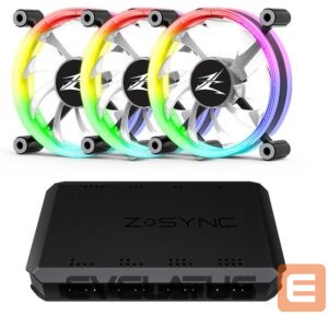 Serveru  - Citi piederumi ZALMAN  ZM-LF120A3 120mm ARGB 3-Packs 