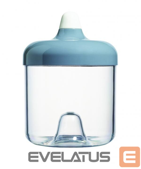 Virtuvei ViceVersa round canister 0.75L grey 11271