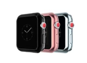 Viedpulksteni Devia  Gold-plated series case V2 (44mm) for Apple Watch rose gold 