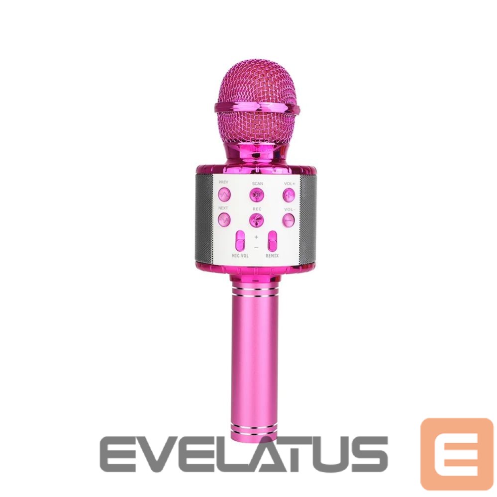 Mikrofonas Manta MIC11-PK pink