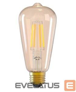 LED bulb Tellur  WiFi Filament Smart Bulb E27, amber, white/warm, dimmer 