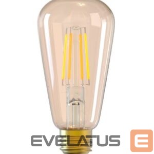 LED bulb Tellur  WiFi Filament Smart Bulb E27, amber, white/warm, dimmer 