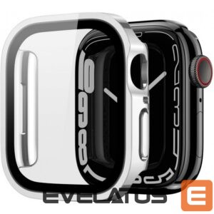Ekrāna aizsardzība Dux Ducis  Hamo Apple Watch Series 7/8/9 Case (PC) 45MM Silver